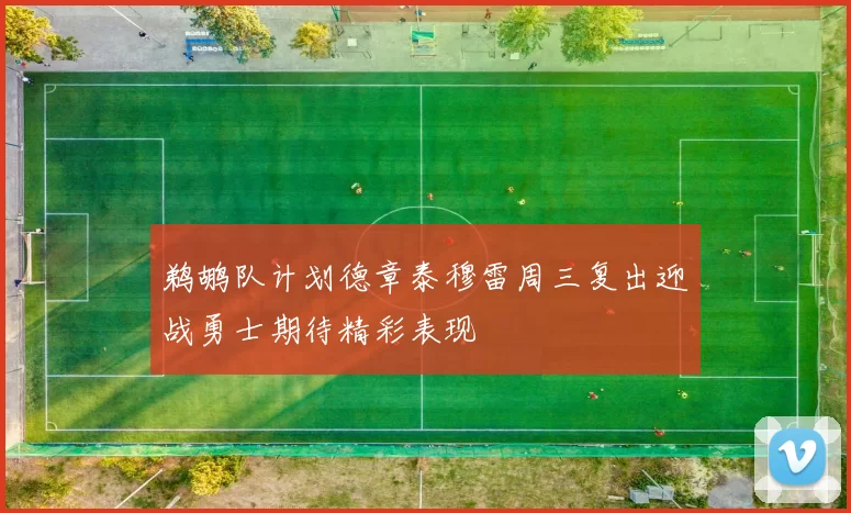 鹈鹕队计划德章泰穆雷周三复出迎战勇士期待精彩表现